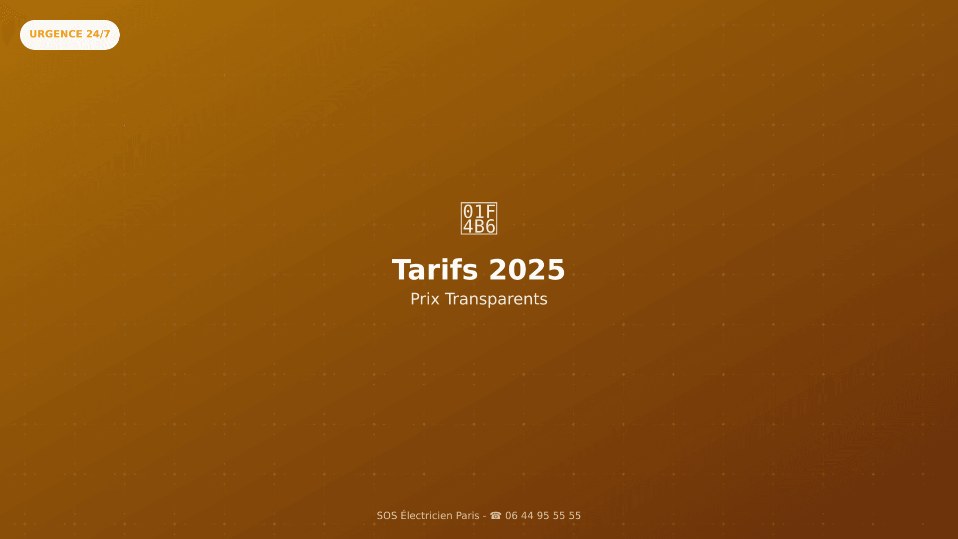 Prix Dépannage Électricité Urgence Paris : Guide Complet 2025